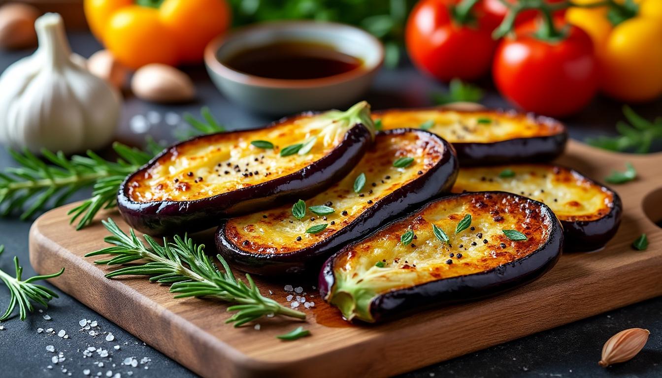 découvrez comment préparer une aubergine confite au four avec nos astuces et une recette facile. obtenez une texture fondante et savoureuse pour accompagner tous vos plats !