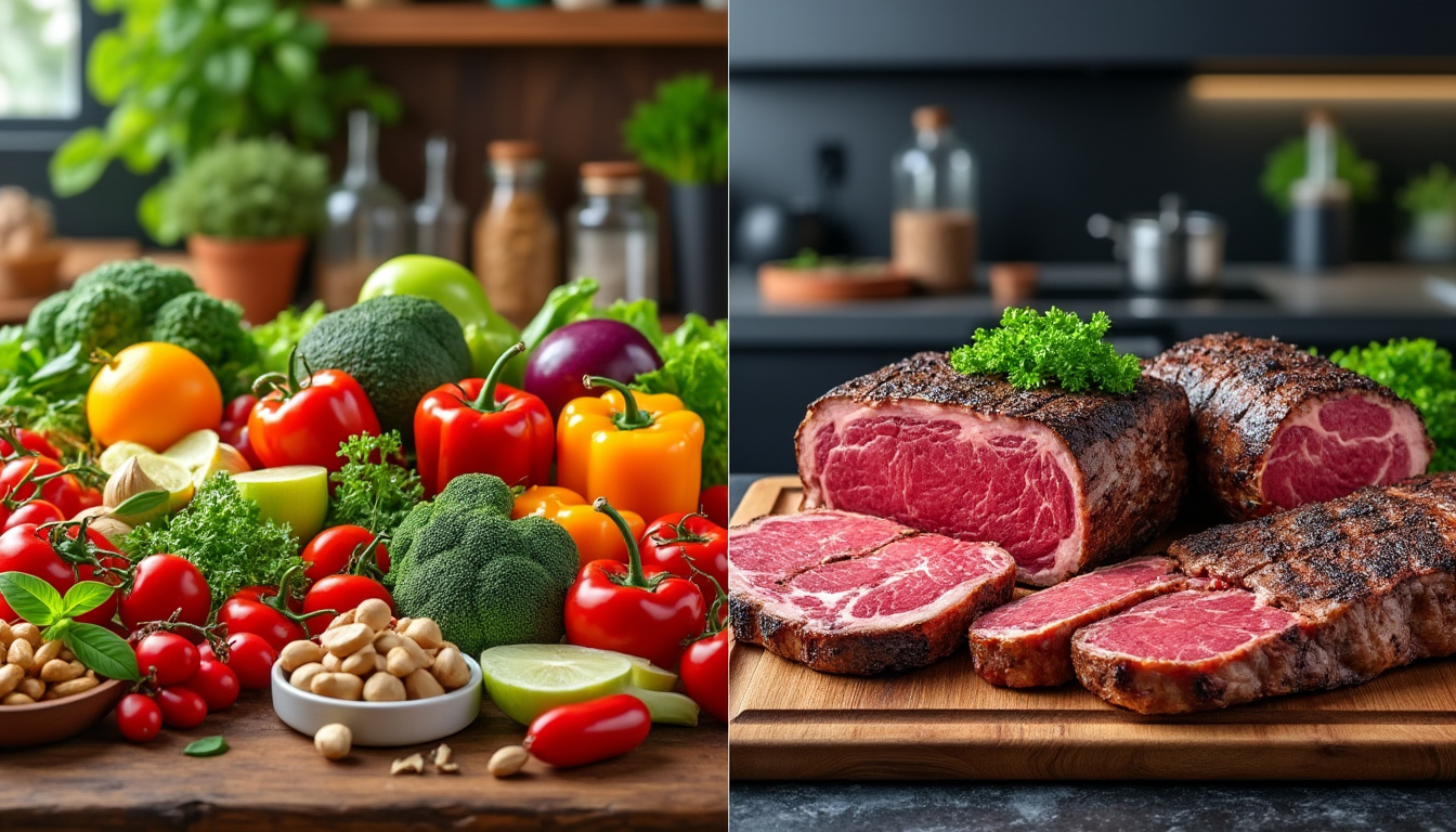 découvrez les différences entre le régime paléo et le régime carnivore, leurs impacts sur la santé en 2025, et trouvez celui qui vous convient le mieux grâce à notre analyse complète.