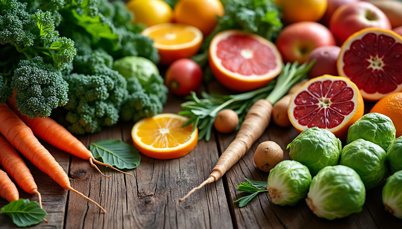 découvrez quels fruits et légumes privilégier en décembre 2025 pour cuisiner de saison. idées de recettes, bienfaits nutritionnels et conseils pour des produits frais et savoureux ce mois d'hiver !