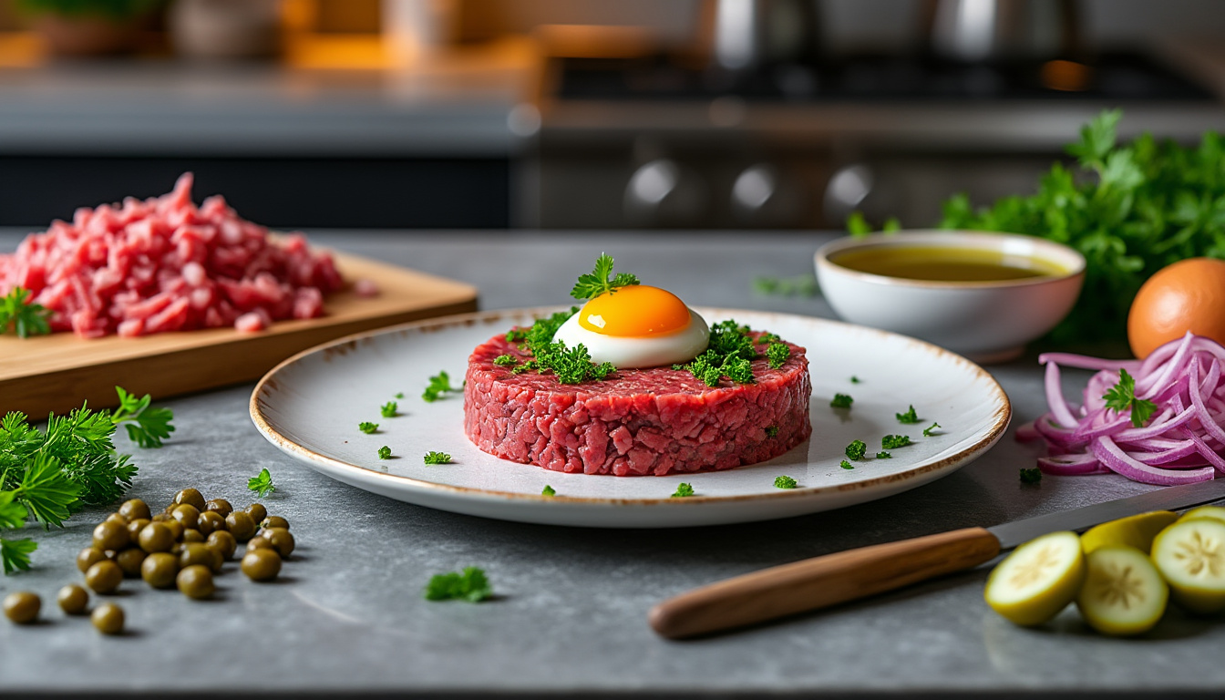 découvrez comment préparer un tartare de bœuf parfait à la maison. conseils, astuces et ingrédients pour réussir cette recette classique et savoureuse étape par étape.