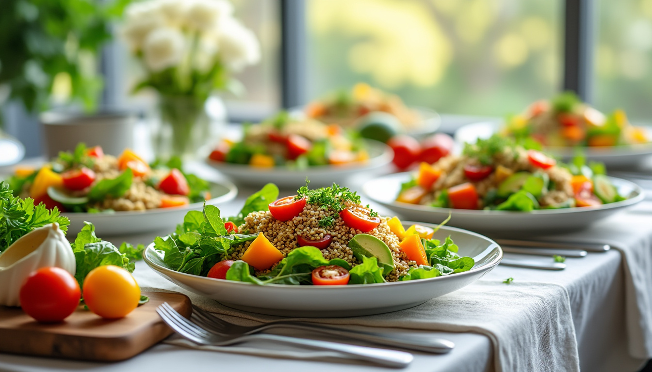 découvrez des idées de recettes de salades originales et savoureuses pour apporter fraîcheur et variété à vos repas en 2025. inspirez-vous pour composer des assiettes colorées et équilibrées tout au long de l'année !