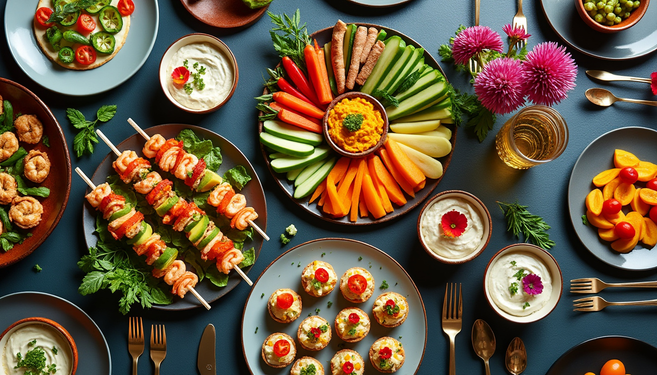 découvrez des recettes d'entrées faciles et originales pour surprendre vos invités en 2025. des idées rapides, savoureuses et parfaites pour toutes vos réceptions !